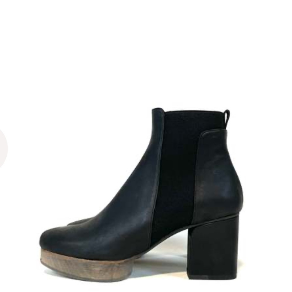 New Coclico Ruba Clog Boots Ringo Black Sz 39 8.5 Made In Spain